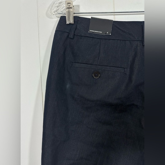 NWT Express Design Studio Editor Shorts Women’s Size 4 Dressy Casual Summer - Picture 4 of 10